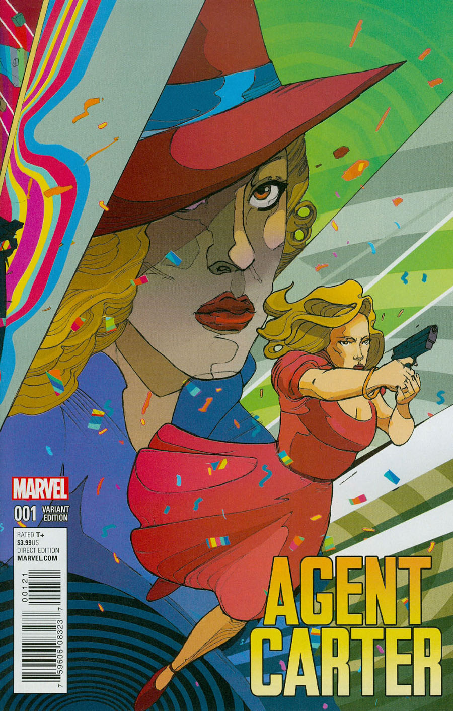 Agent Carter S.H.I.E.L.D. 50th Anniversary #1 Cover B Variant Christian Ward Cover
