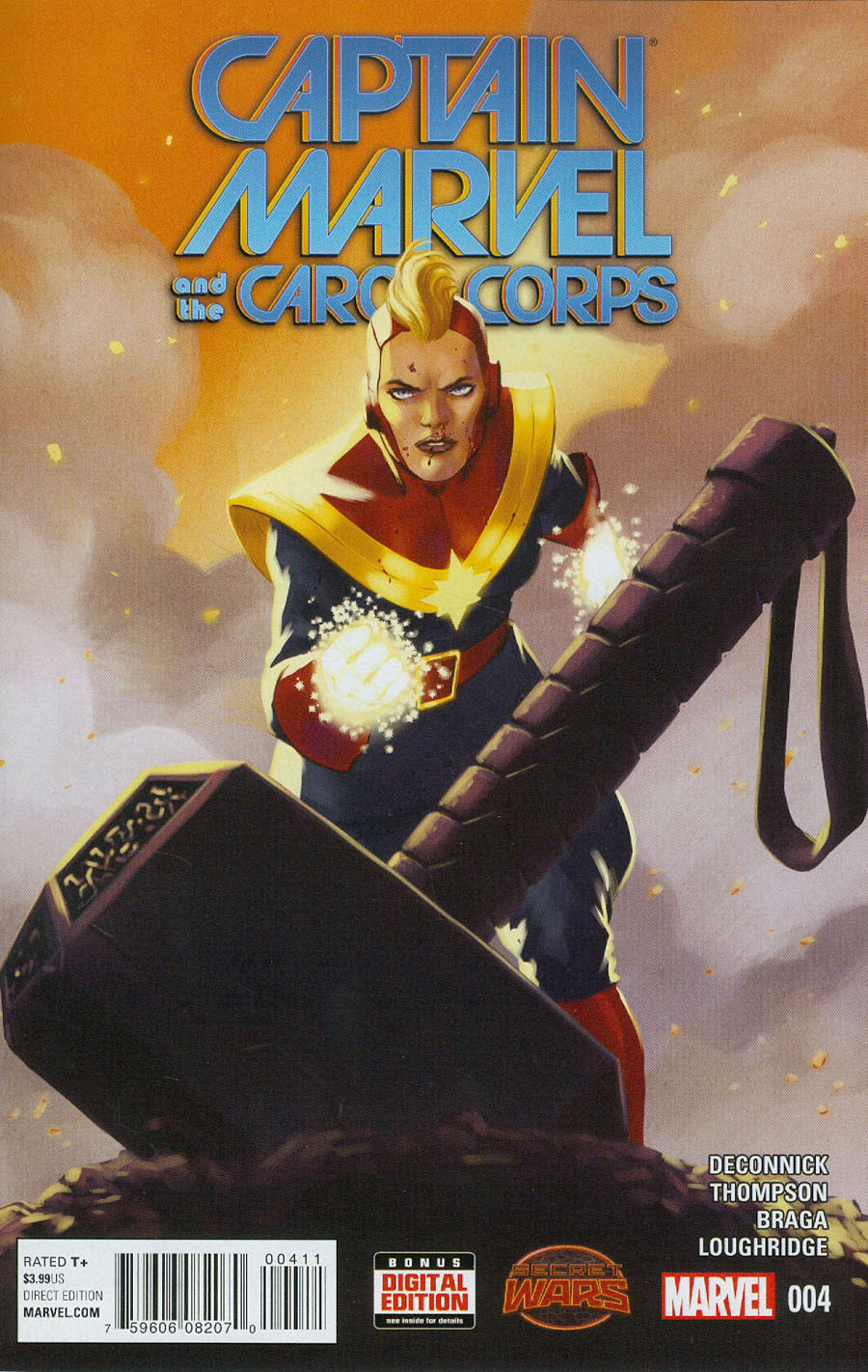 Captain Marvel And The Carol Corps #4 (Secret Wars Warzones Tie-In)