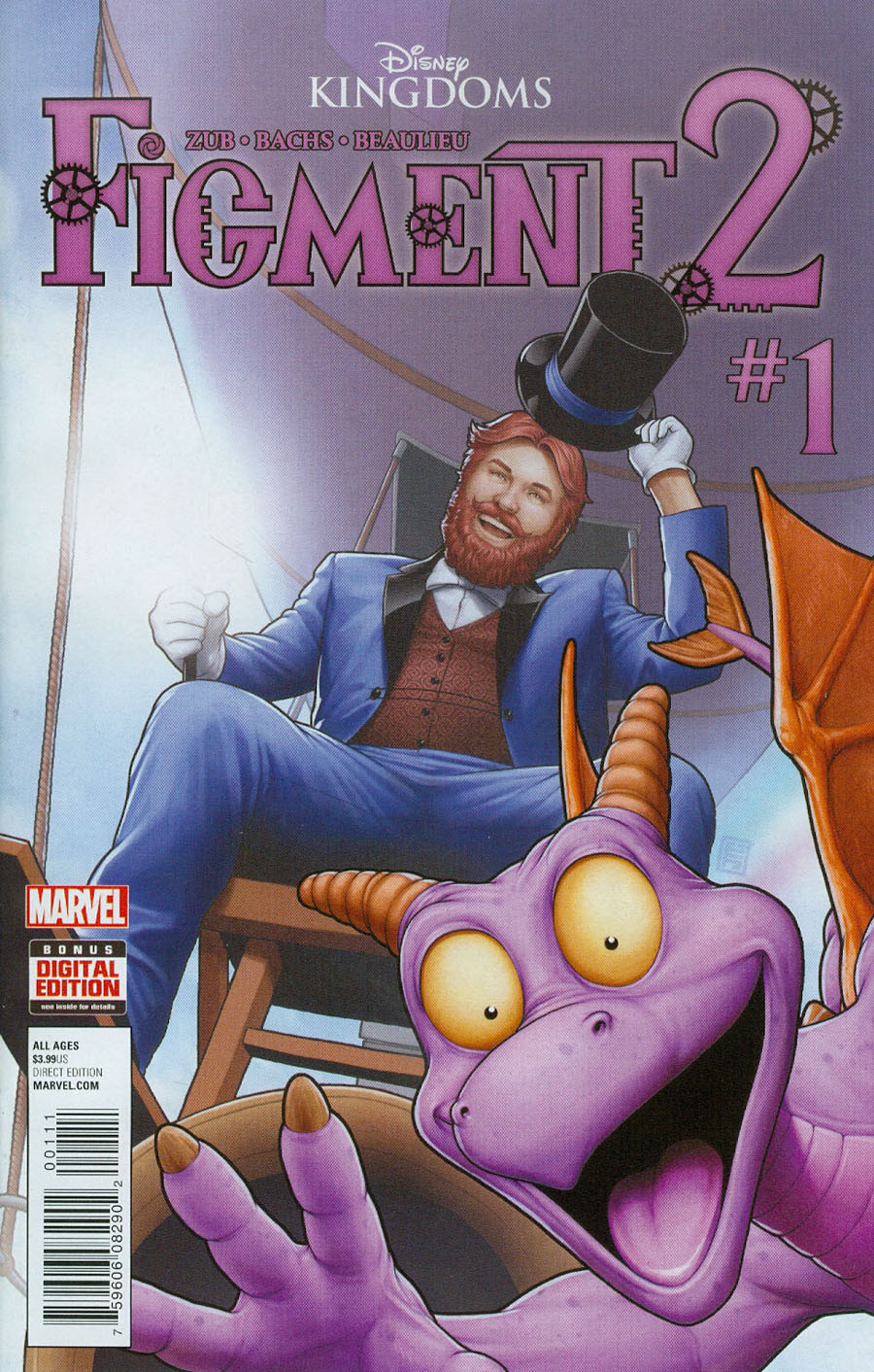 Disney Kingdoms Figment 2 #1 Cover A Regular John Tyler Christopher Cover