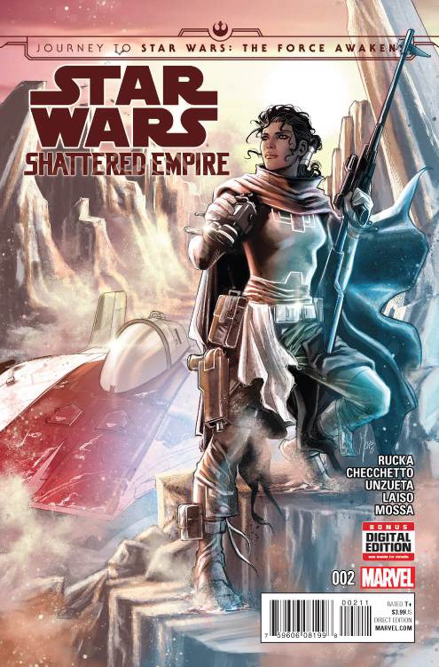 Journey To Star Wars Force Awakens Shattered Empire #2 Cover A Regular Marco Checchetto Cover