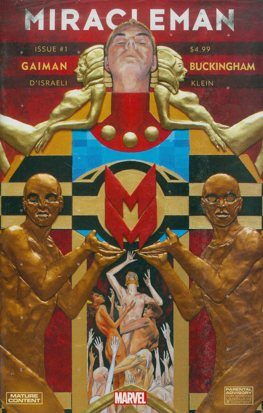 Miracleman By Gaiman & Buckingham #1 Cover A Regular Mark Buckingham Cover With Polybag