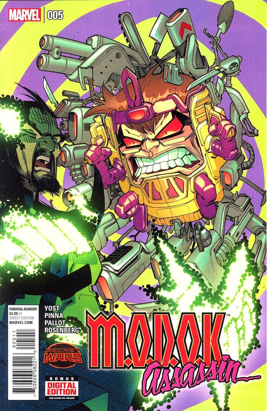 MODOK Assassin #5 (Secret Wars Warzones Tie-In)