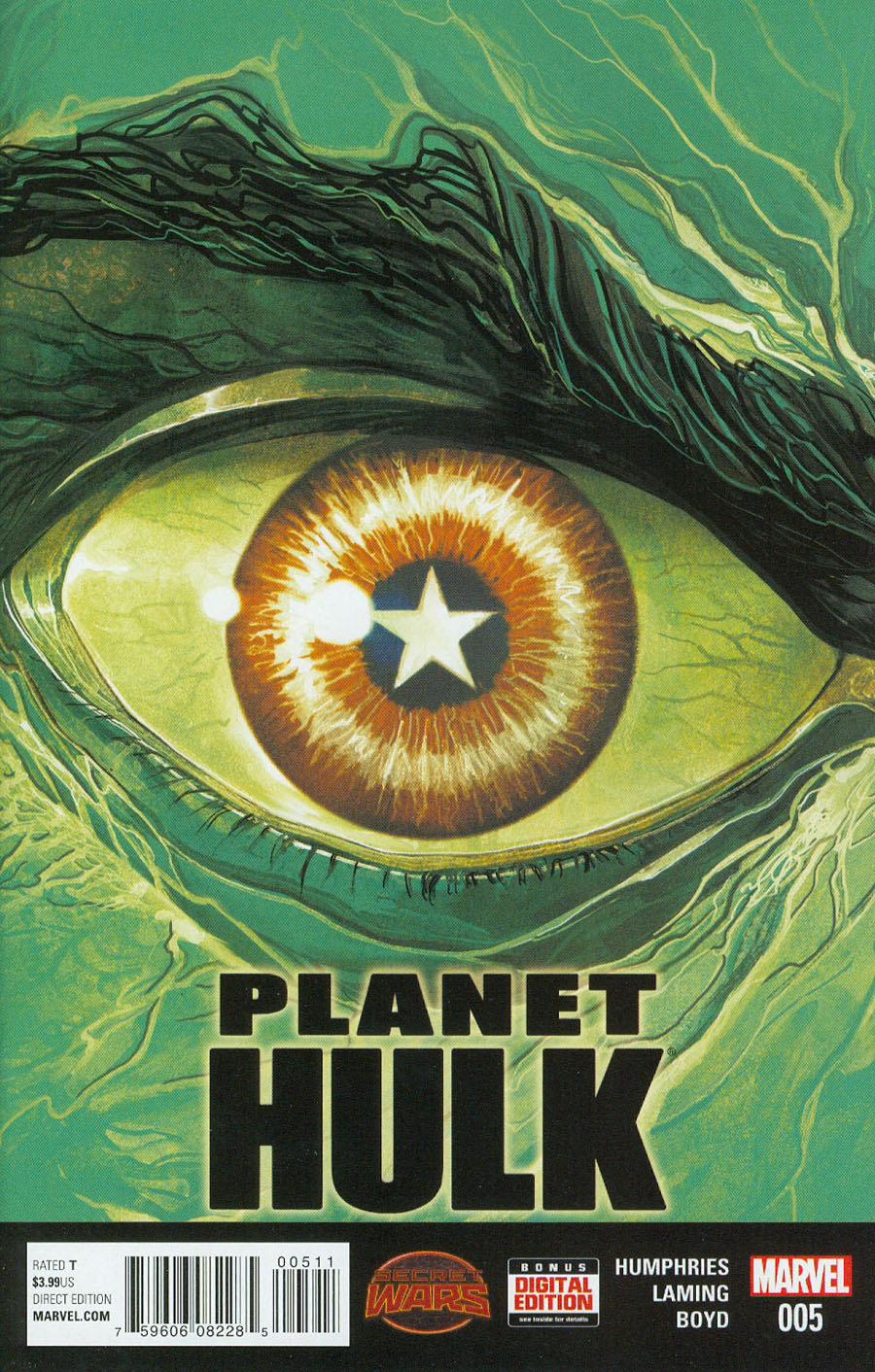 Planet Hulk #5 (Secret Wars Warzones Tie-In)