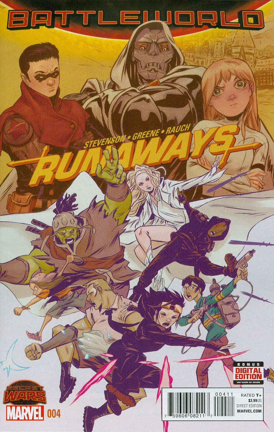 Runaways Vol 4 #4 (Secret Wars Battleworld Tie-In)