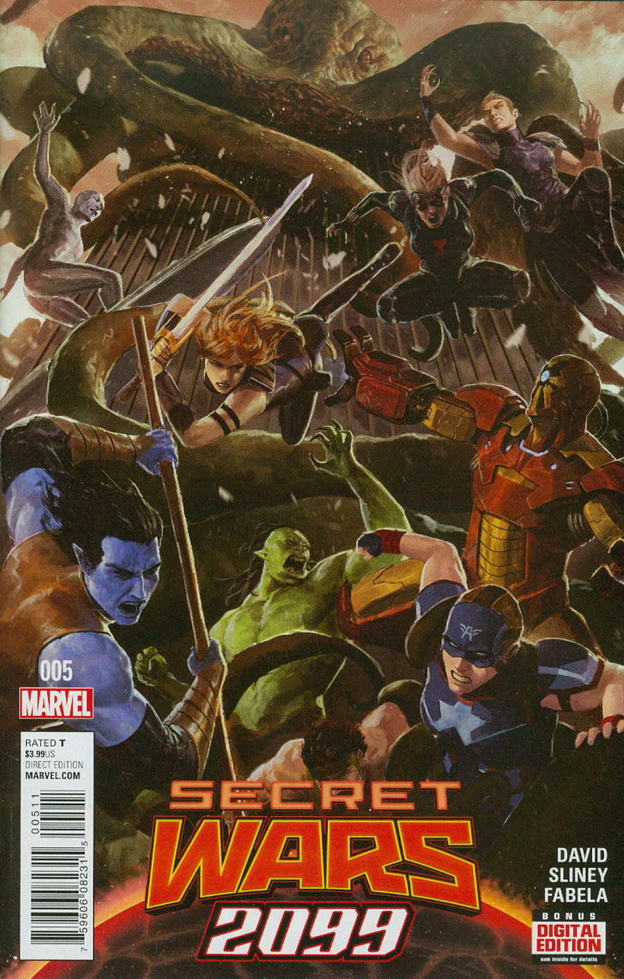 Secret Wars 2099 #5 (Secret Wars Warzones Tie-In)