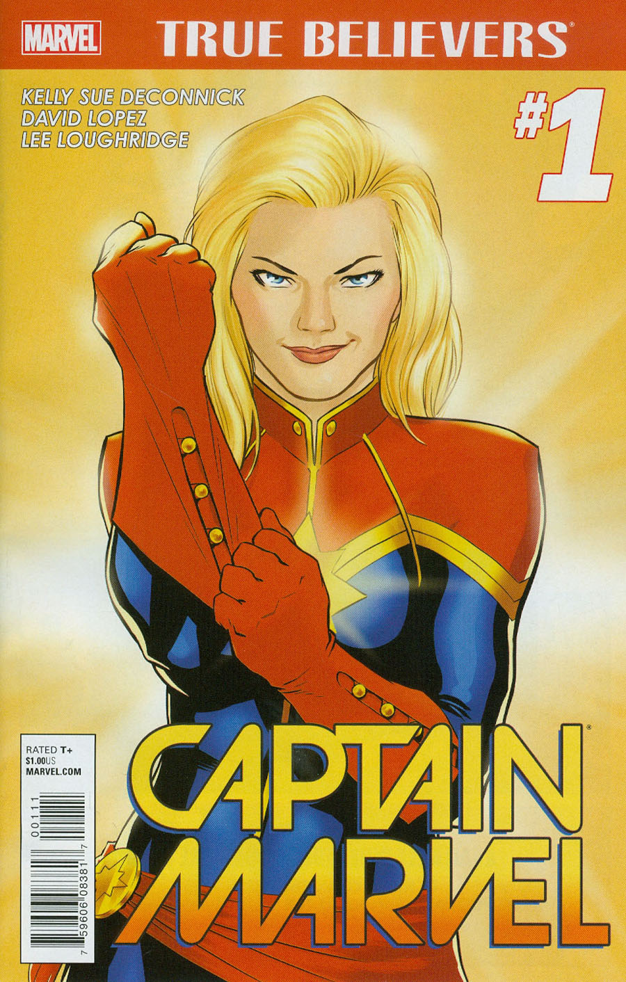 True Believers Captain Marvel Vol 7 #1