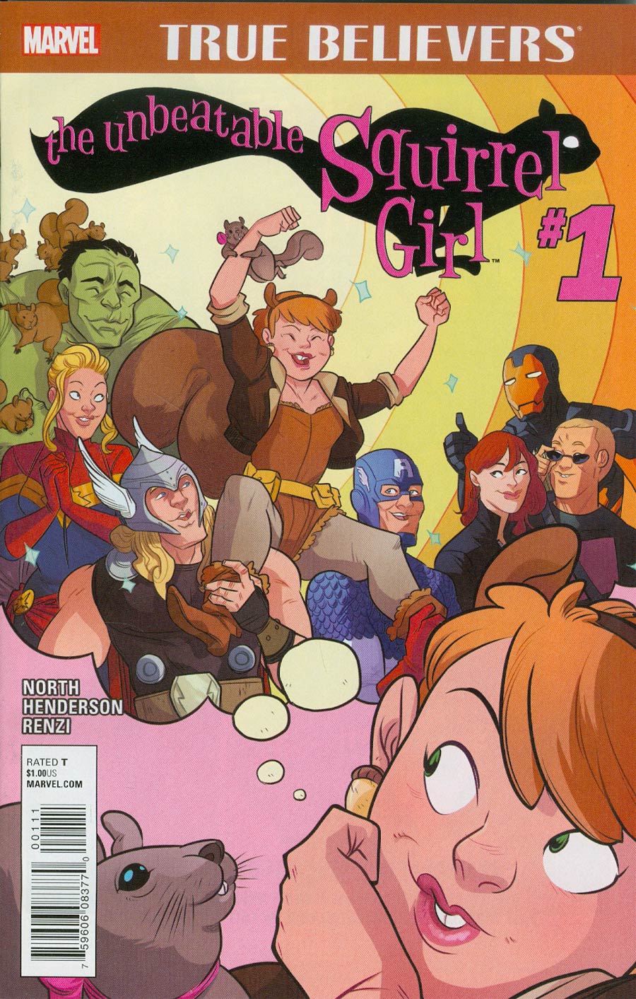 True Believers Unbeatable Squirrel Girl #1