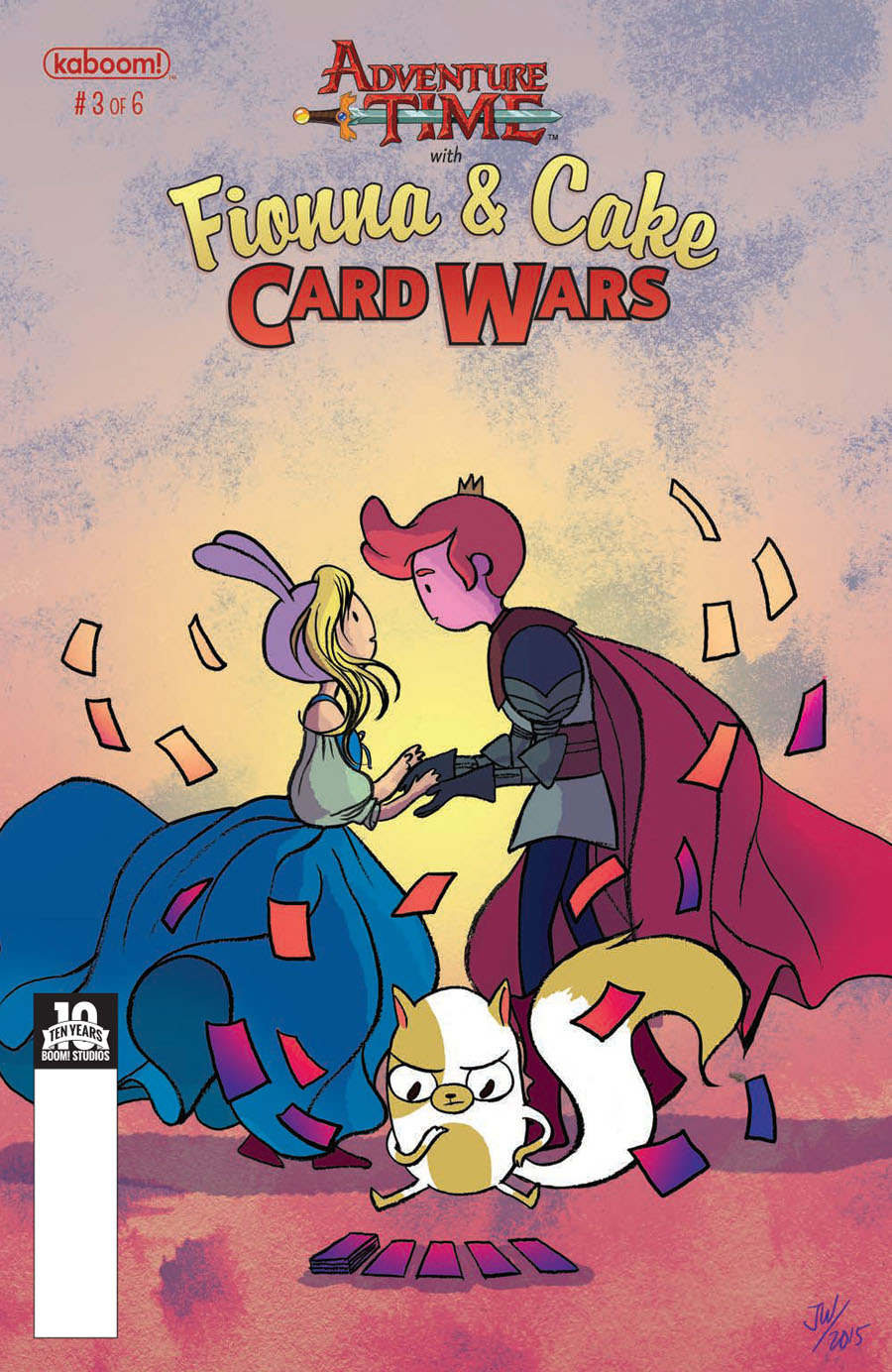 Adventure Time With Fionna & Cake Card Wars #3 Cover A Regular Jen Wang Cover