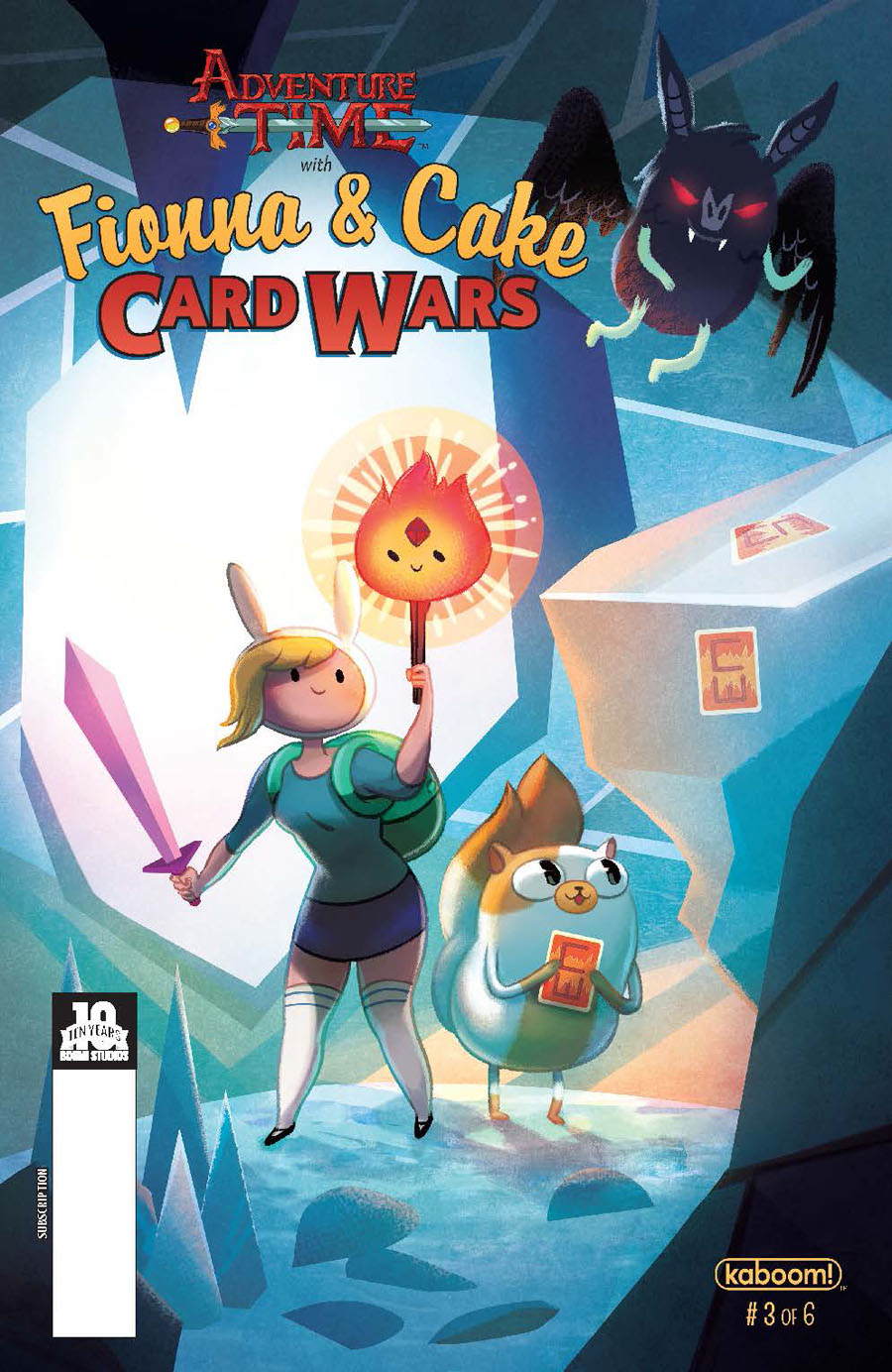 Adventure Time With Fionna & Cake Card Wars #3 Cover B Variant Wendi Chen Subscription Cover