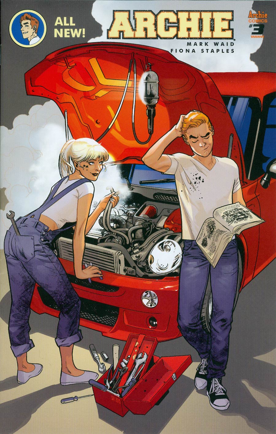 Archie Vol 2 #3 Cover D Variant Stuart Immonen Cover