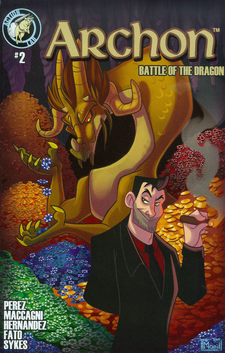 Archon Battle Of The Dragon #2 Cover B Variant Morghan Gill Cover