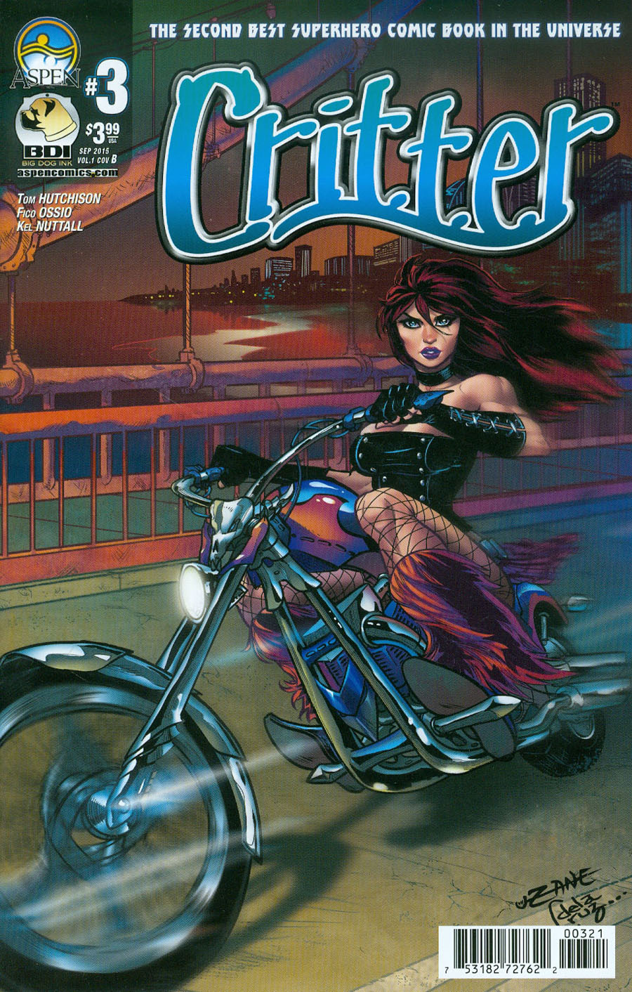 Critter Vol 3 #3 Cover B Variant Corey Zayatz Cover