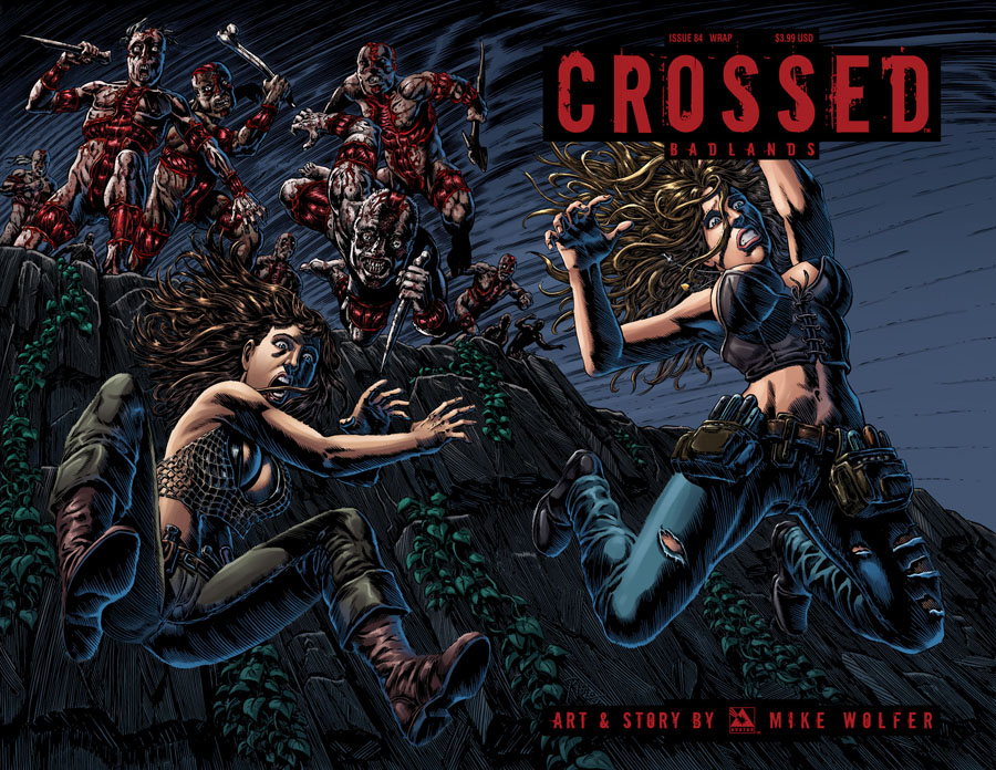 Crossed Badlands #84 Cover C Wraparound Cover