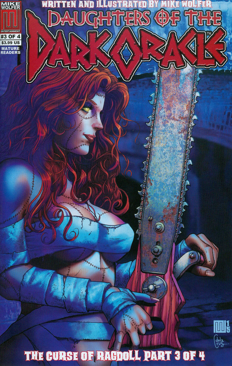 Daughters Of The Dark Oracle Curse Of Ragdoll #3 Cover A Regular Mike Wolfer Cover