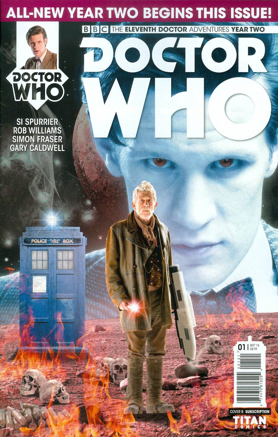 Doctor Who 11th Doctor Year Two #1 Cover B Variant Photo Subscription Cover