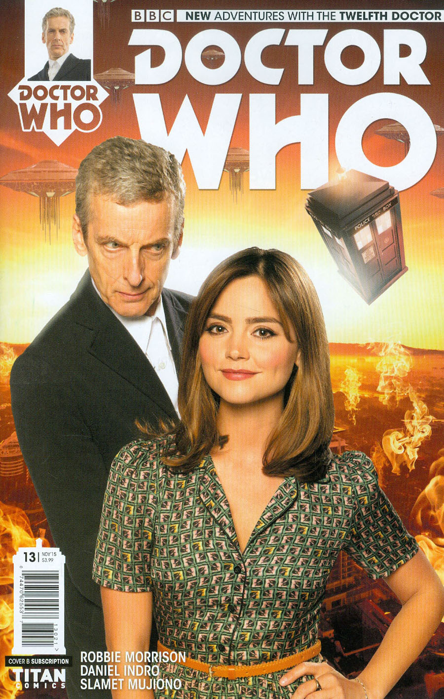 Doctor Who 12th Doctor #13 Cover B Variant Photo Subscription Cover