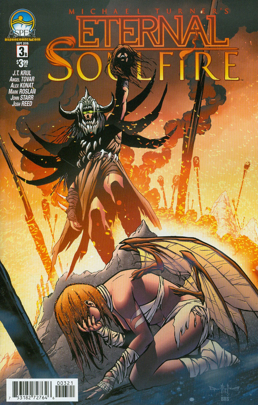 Eternal Soulfire #3 Cover B Variant Pasquale Qualano Cover