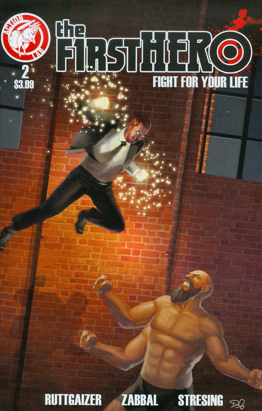 F1rst Hero Fight For Your Life #2 Cover A Regular Danny Zabbal Cover