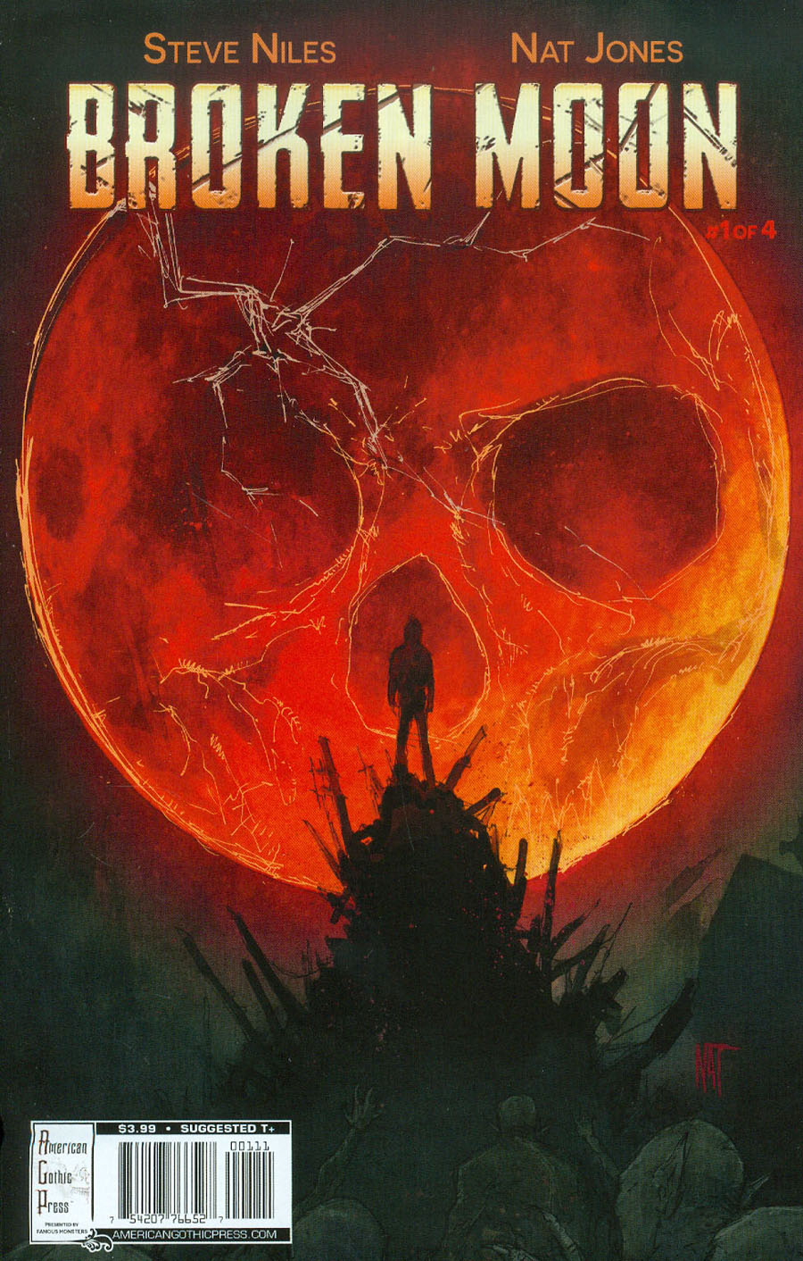 Famous Monsters Presents Broken Moon #1 Cover A Regular Nat Jones Cover