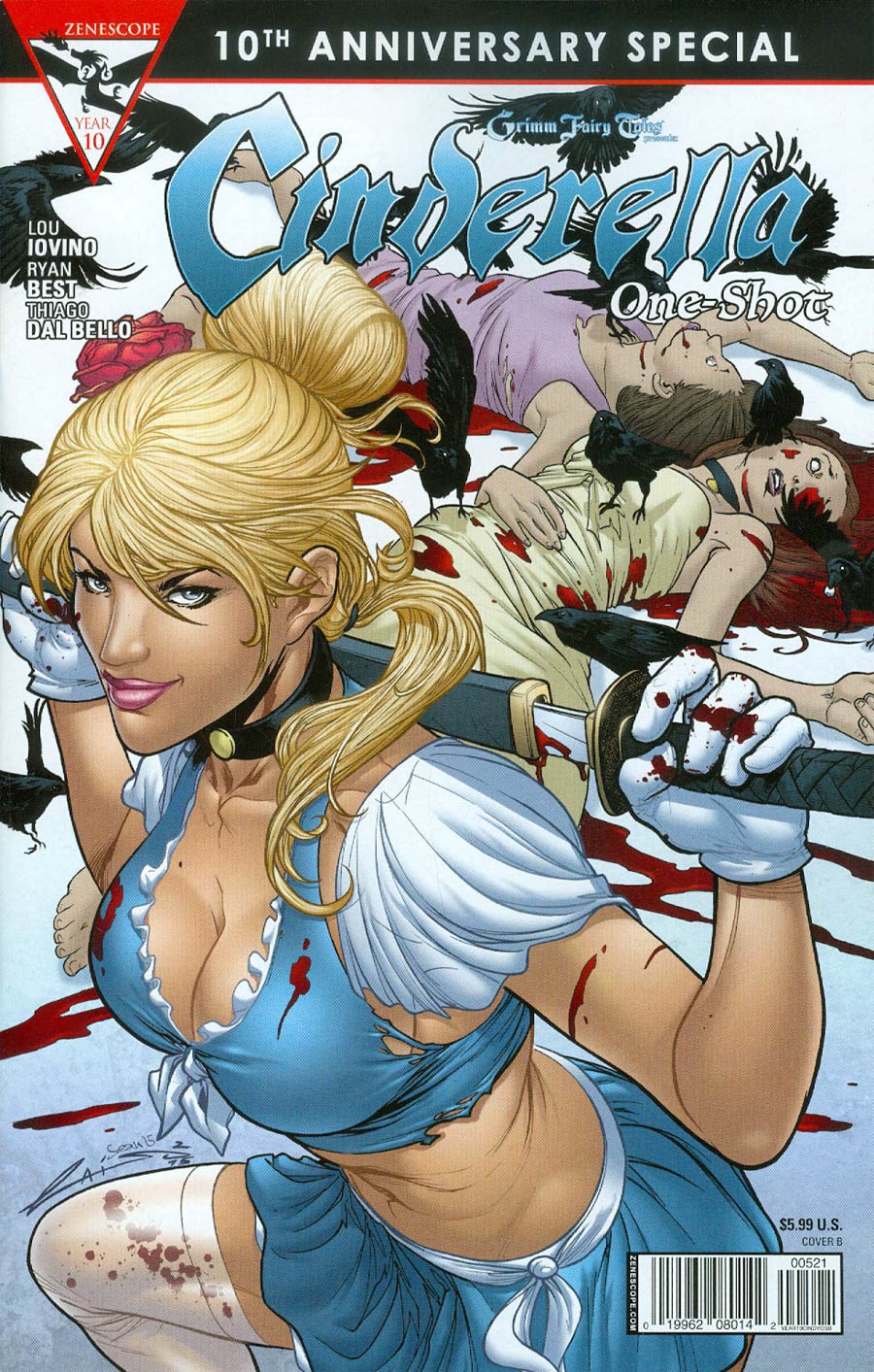 Grimm Fairy Tales Presents 10th Anniversary Special #5 Cinderella Cover B Emilio Laiso