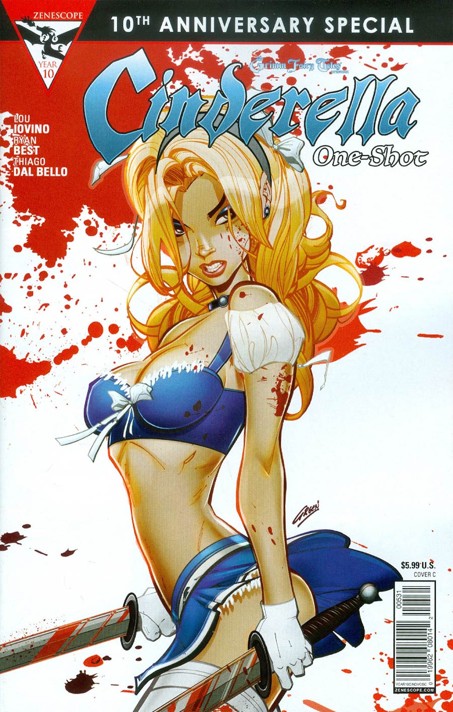 Grimm Fairy Tales Presents 10th Anniversary Special #5 Cinderella Cover C Paul Green