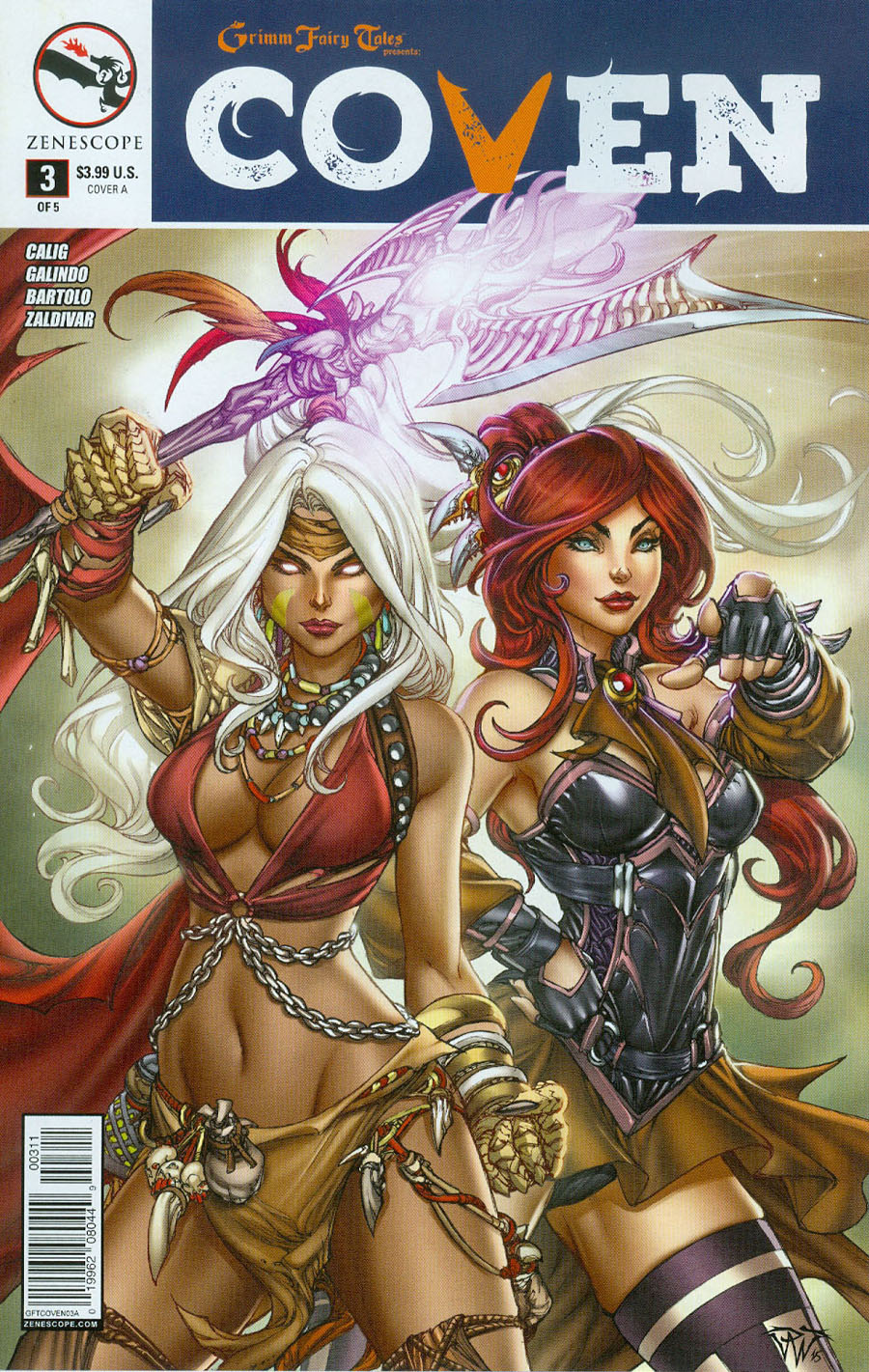 Grimm Fairy Tales Presents Coven #3 Cover A Paolo Pantalena