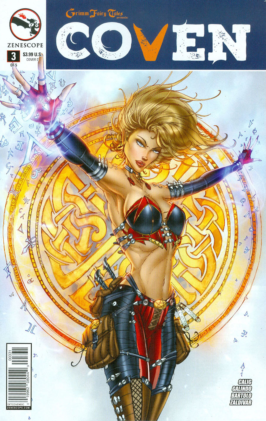 Grimm Fairy Tales Presents Coven #3 Cover C Jamie Tyndall