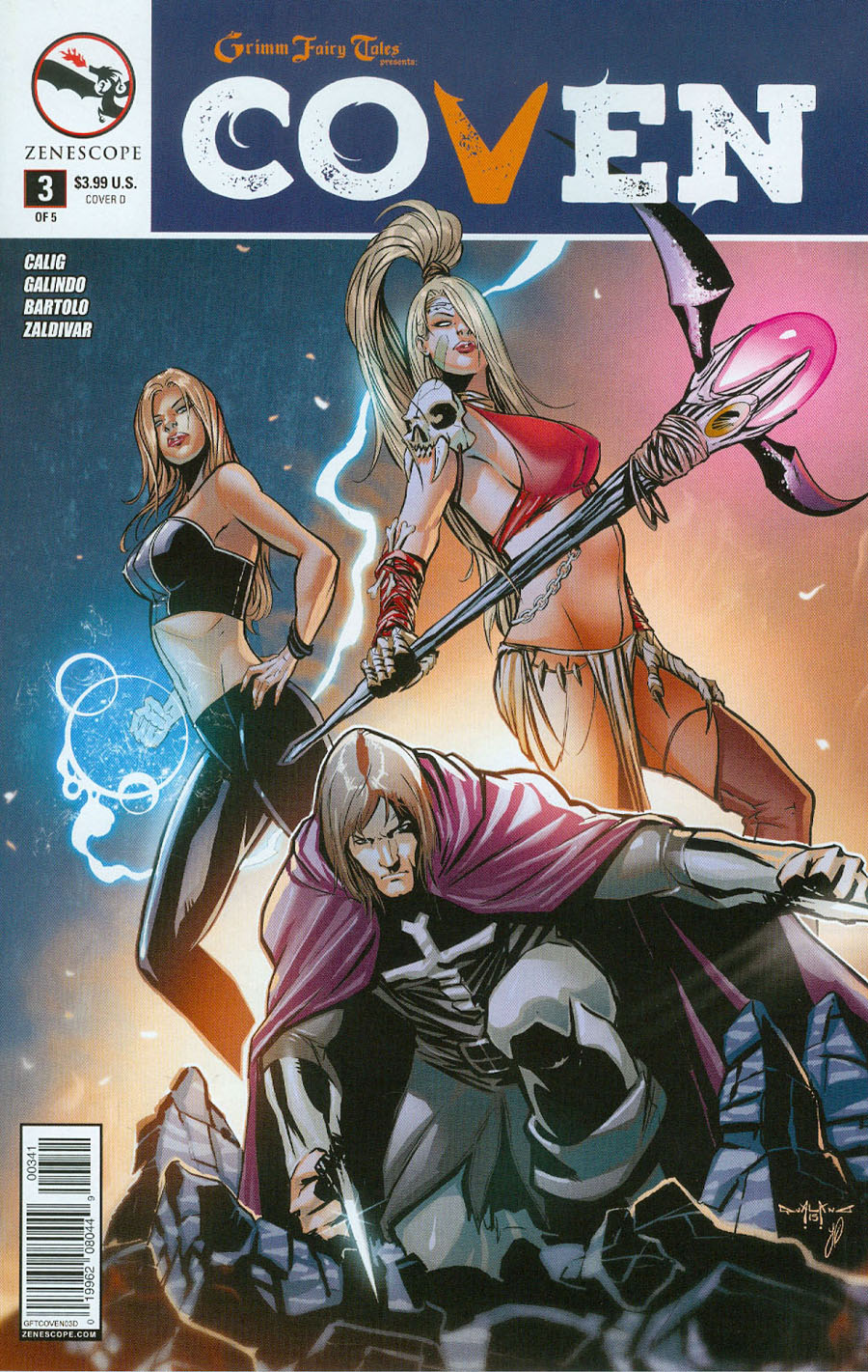 Grimm Fairy Tales Presents Coven #3 Cover D Pasquale Qualano