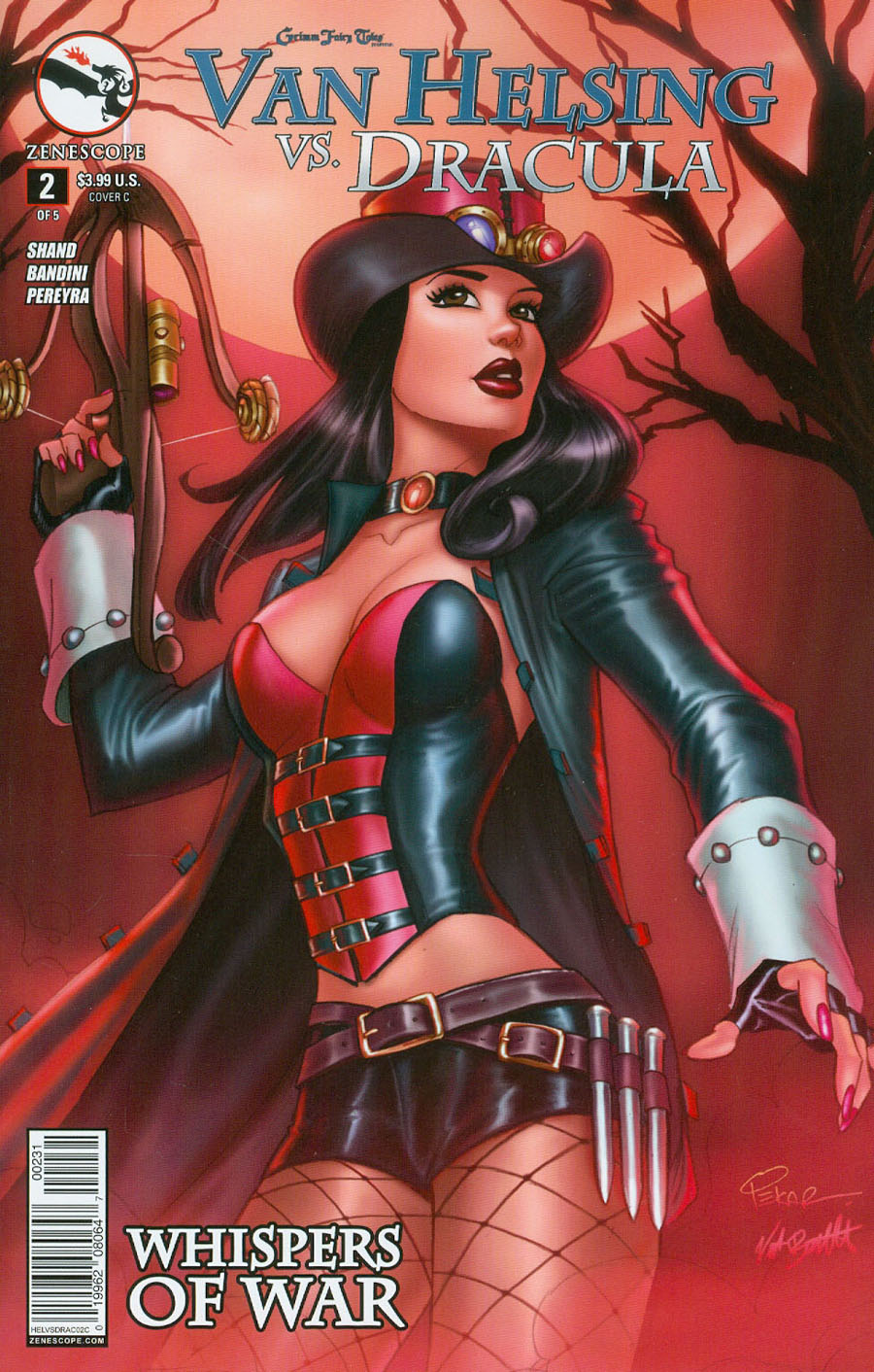 Grimm Fairy Tales Presents Van Helsing vs Dracula #2 Cover C Joe Pekar