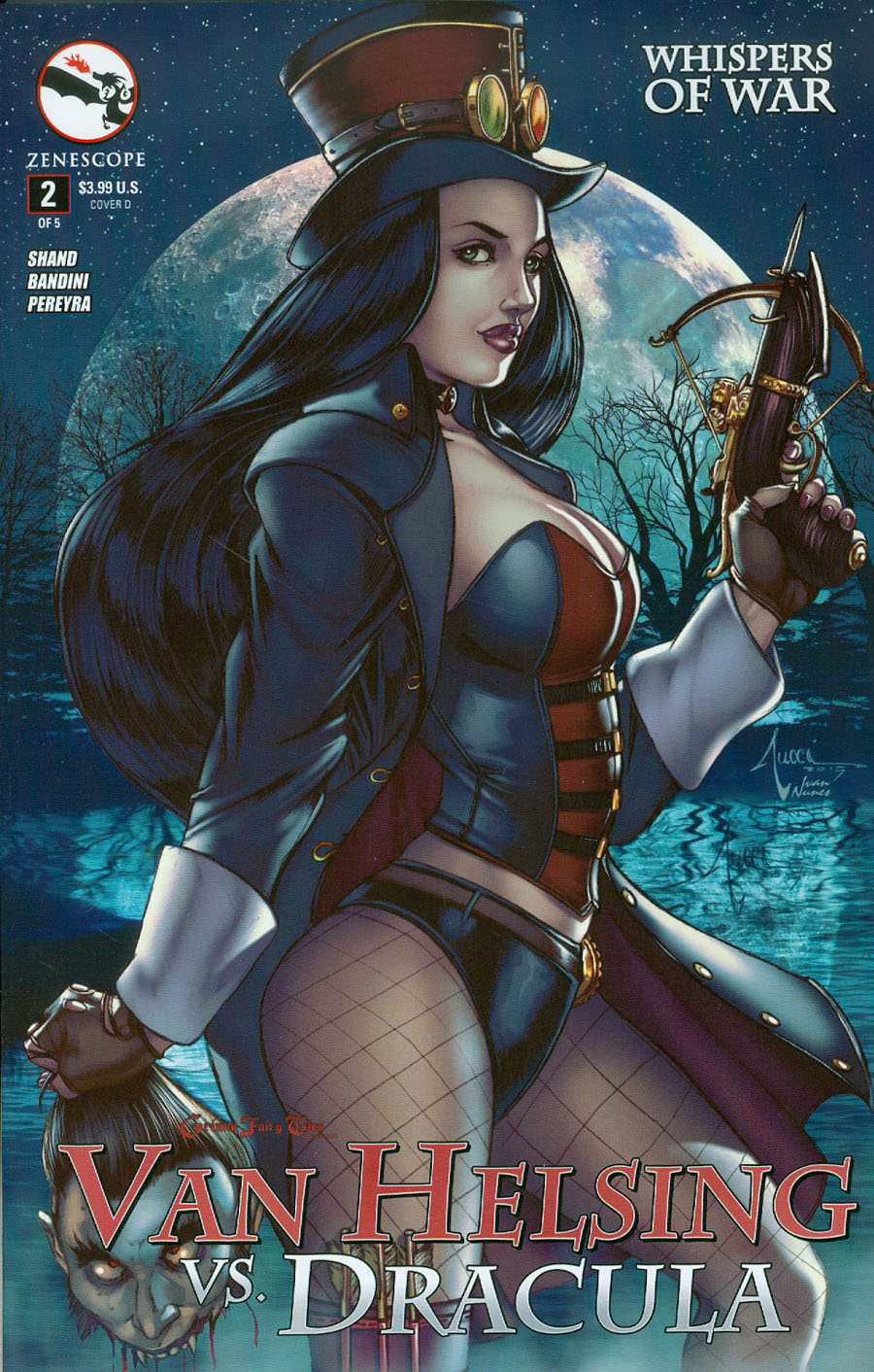 Grimm Fairy Tales Presents Van Helsing vs Dracula #2 Cover D Billy Tucci