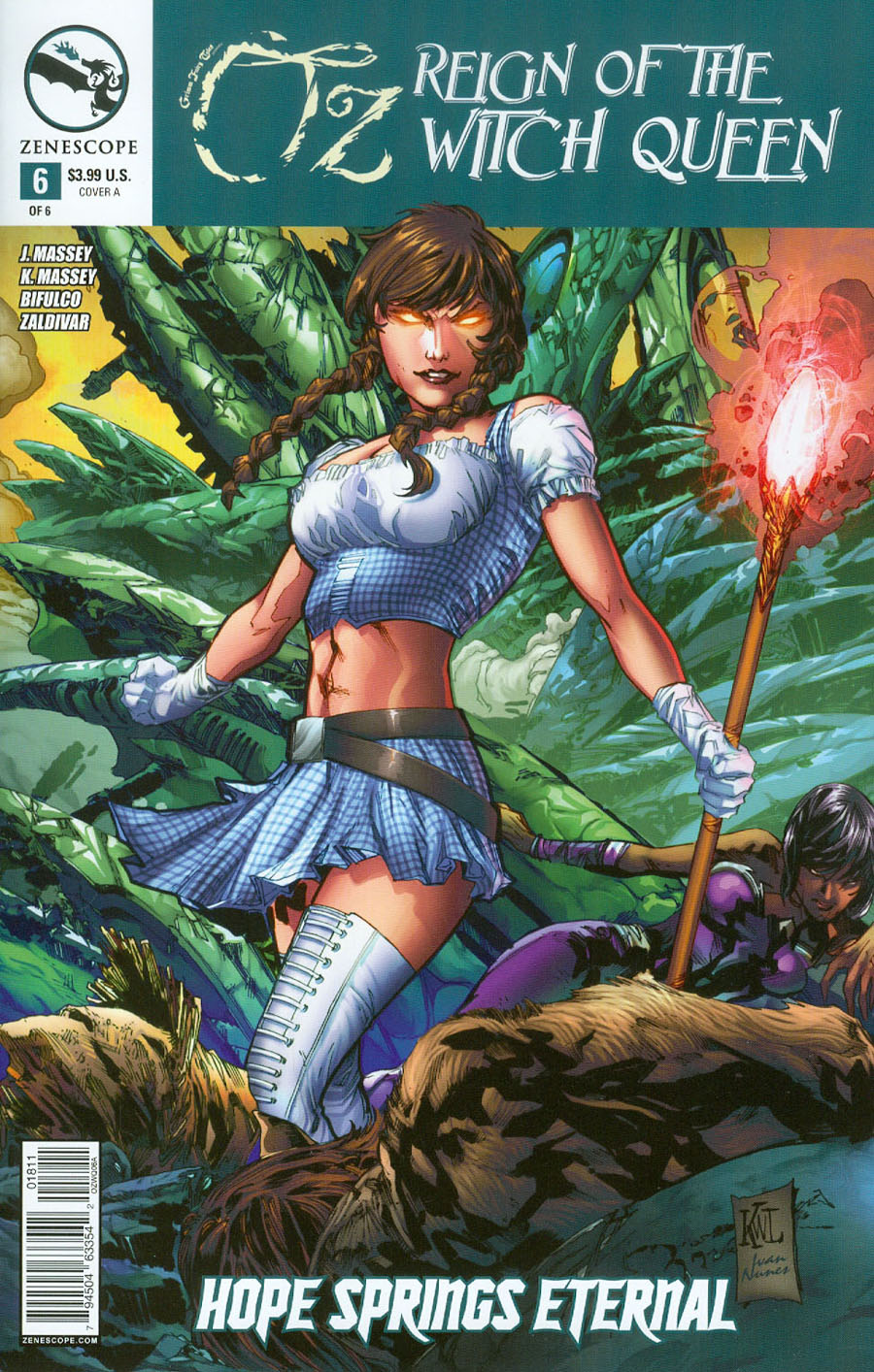 Grimm Fairy Tales Presents Oz Reign Of The Witch Queen #6 Cover A Ken Lashley