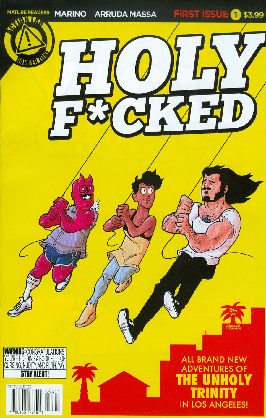 Holy F*cked #1 Cover A Regular Daniel Arruda Massa Cover