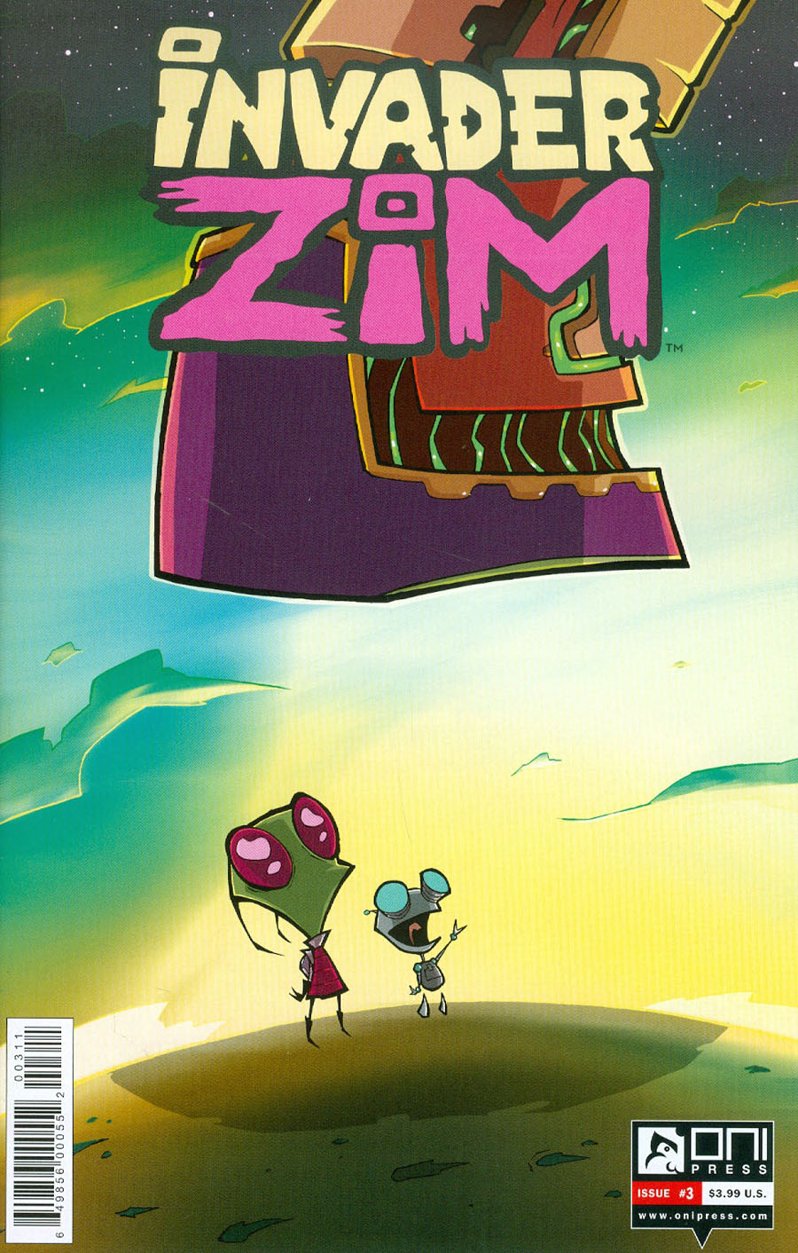 Invader Zim #3 Cover A Regular Aaron Alexovich Cover
