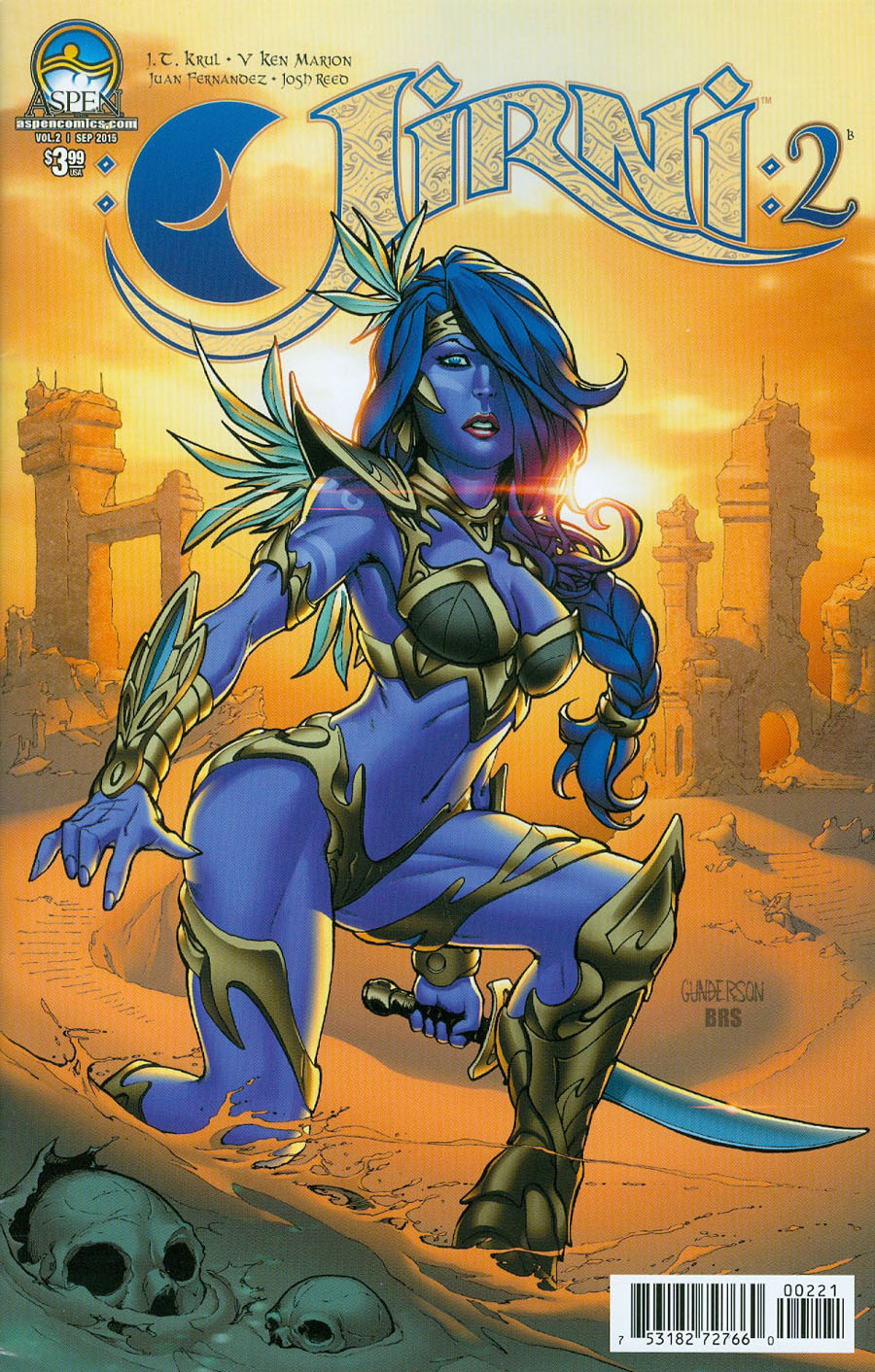 Jirni Vol 2 #2 Cover B Variant Jordan Gunderson Cover