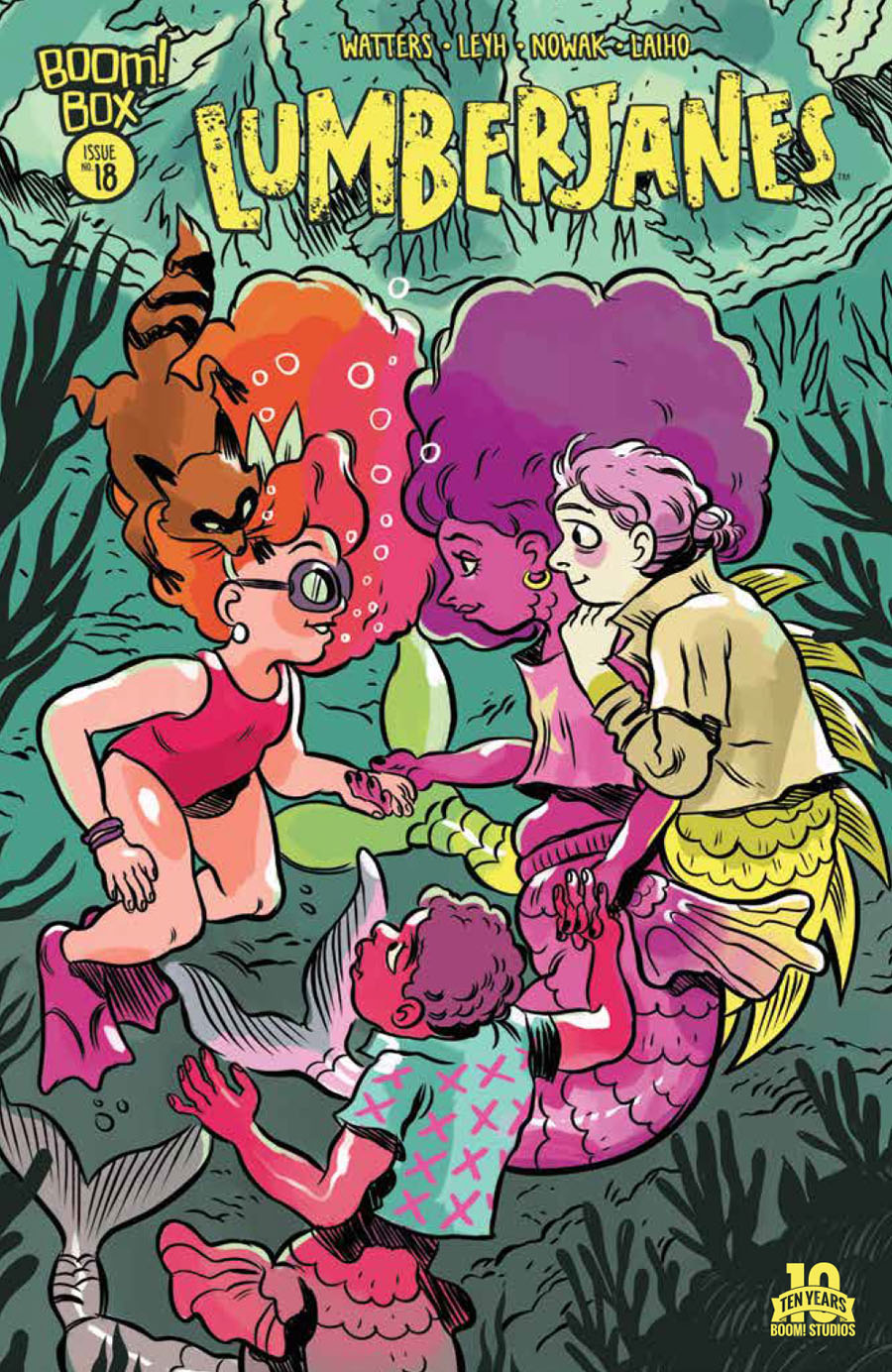 Lumberjanes #18 Cover A Regular Carolyn Nowak Cover