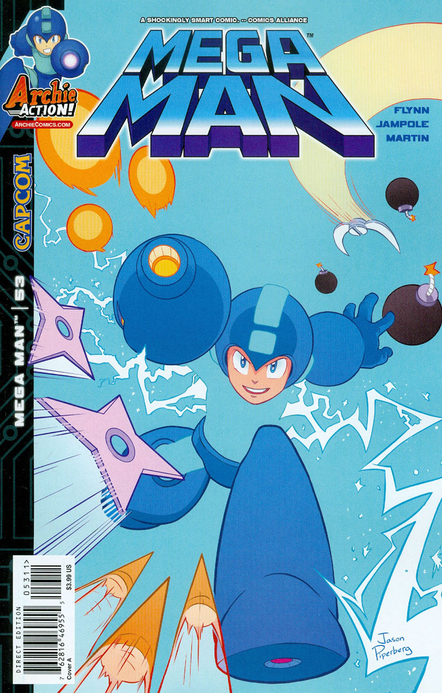 Mega Man Vol 2 #53 Cover A Regular Jason Piperberg Cover