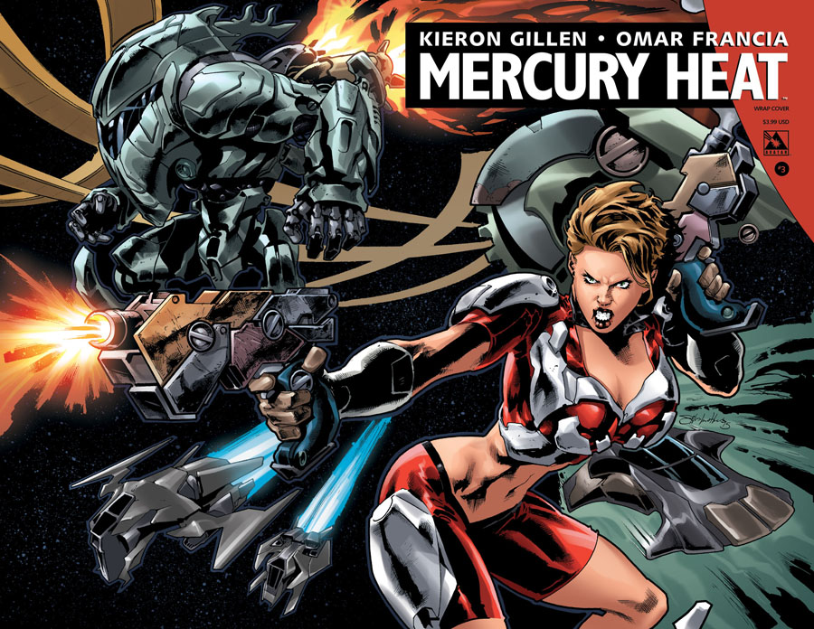 Mercury Heat #3 Cover B Wraparound Cover