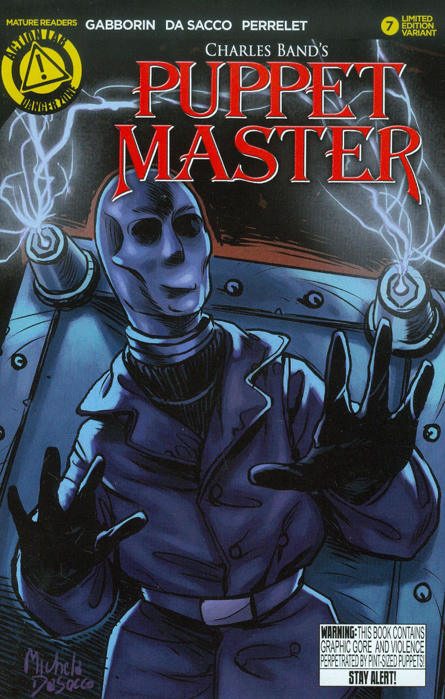 Puppet Master #7 Cover B Variant Decapitron Color Cover