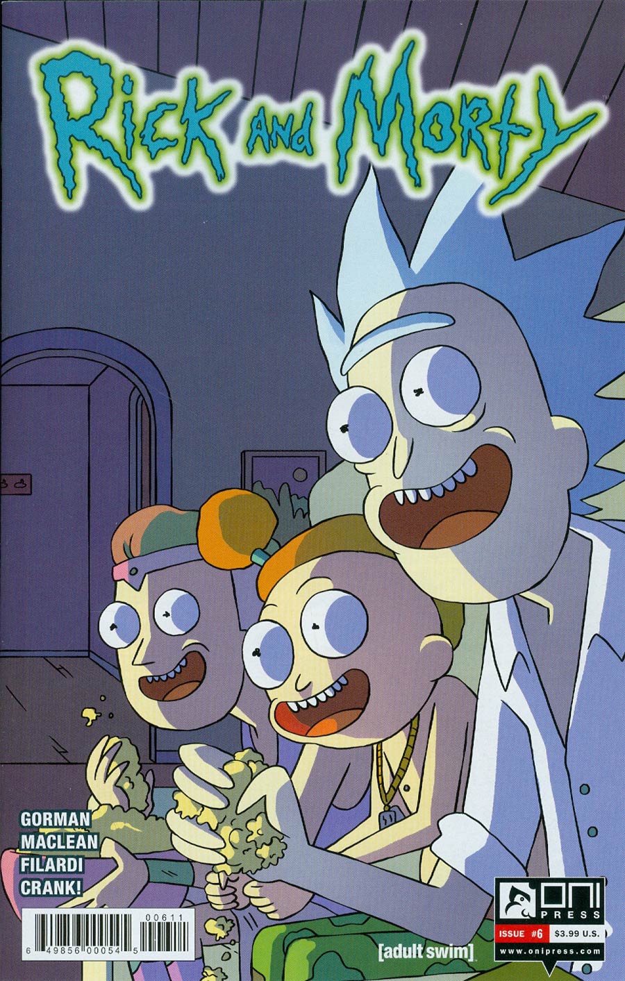 Rick And Morty #6 Cover A 1st Ptg Regular CJ Cannon Cover