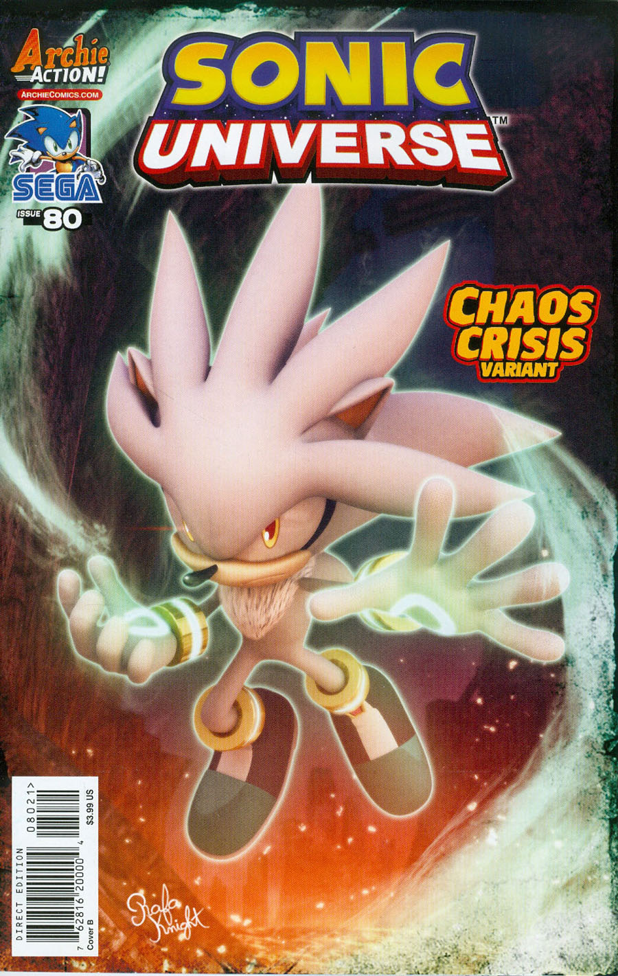 Sonic Universe #80 Cover B Variant Rafa Knight Chaos Crisis Cover