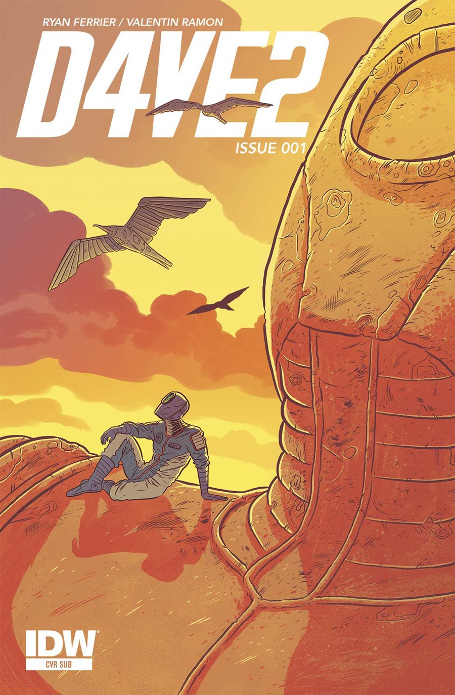 D4VE2 #1 Cover B Variant Logan Faerber Subscription Cover