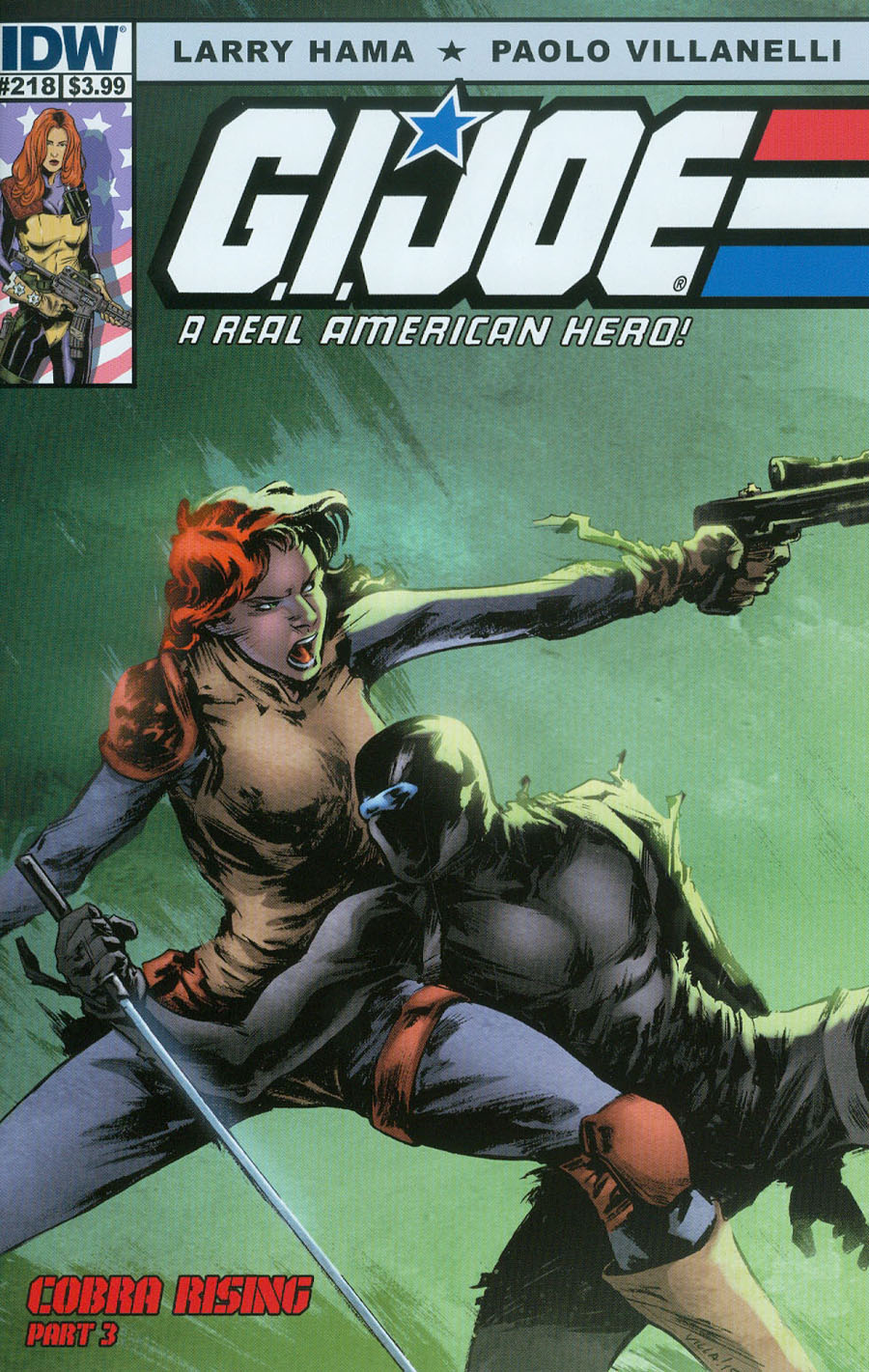 GI Joe A Real American Hero #218 Cover A Regular Paolo Villanelli Cover