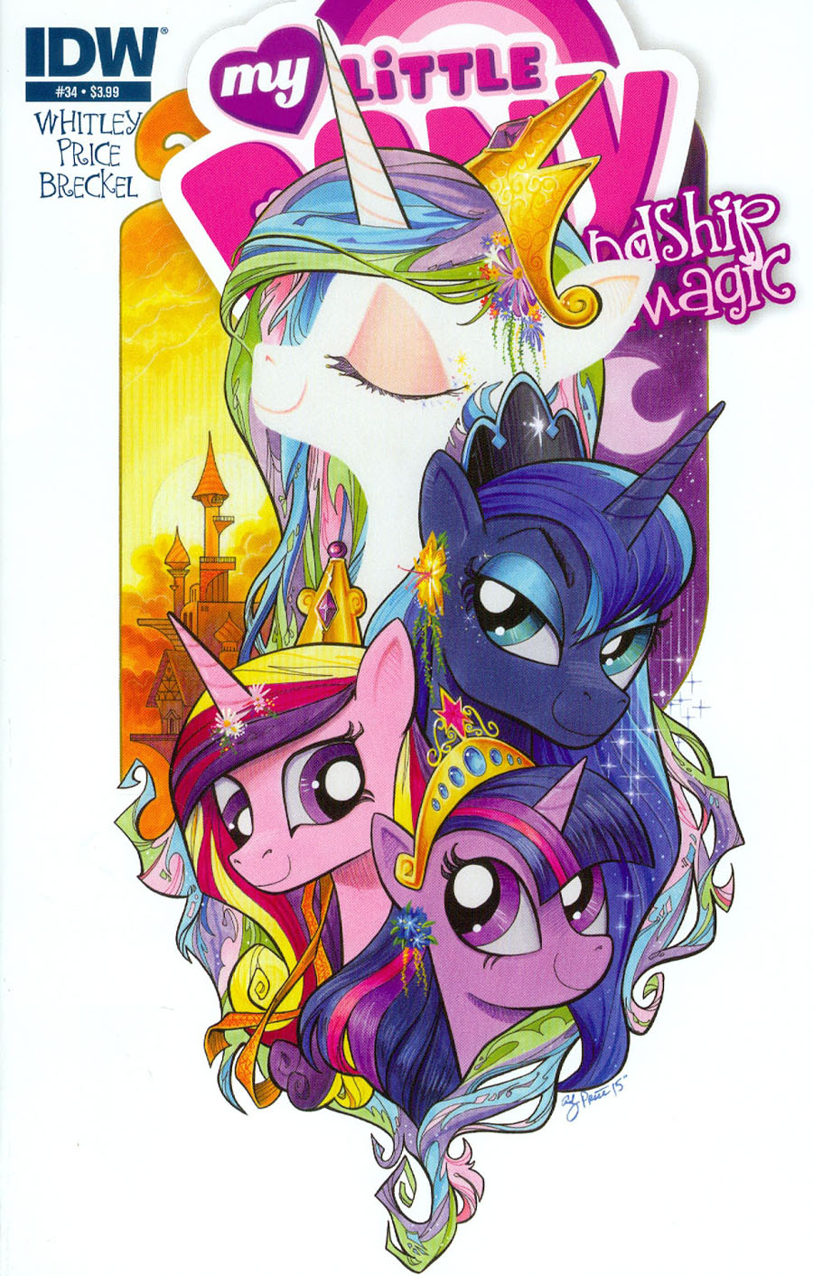 My Little Pony Friendship Is Magic #34 Cover A Regular Andy Price Cover