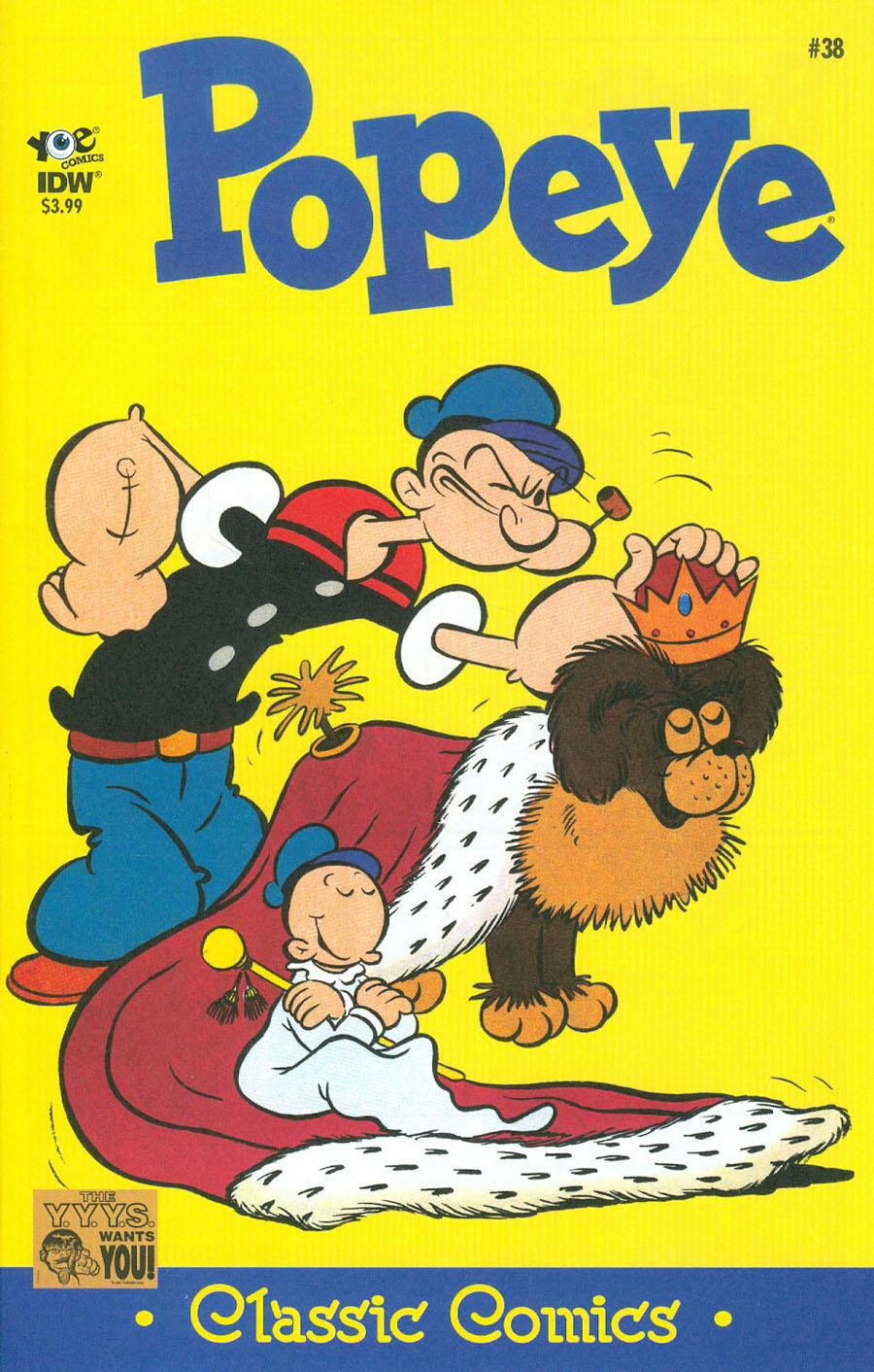 Classic Popeye #38 Cover A Regular Bud Sagendorf Cover