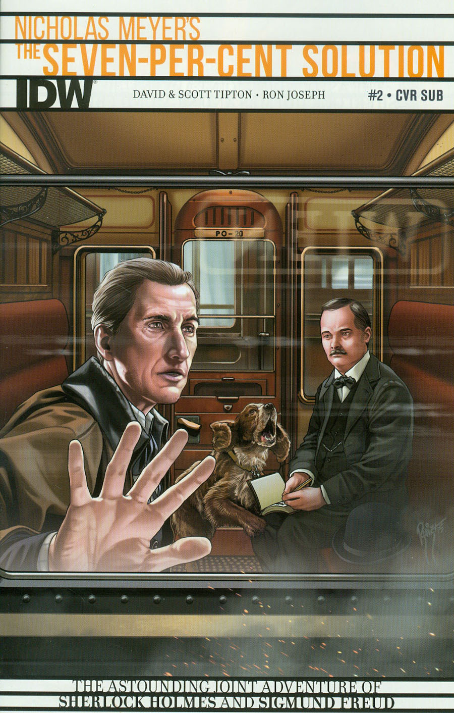 Sherlock Holmes Seven-Per-Cent Solution #2 Cover B Variant Juan Carlos Ruiz Subscription Cover