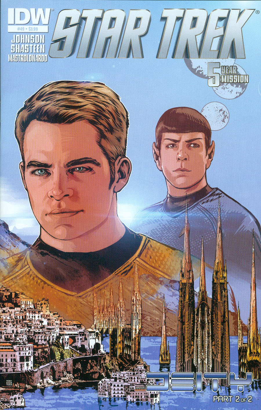 Star Trek (IDW) #49 Cover A Regular Tony Shasteen Cover