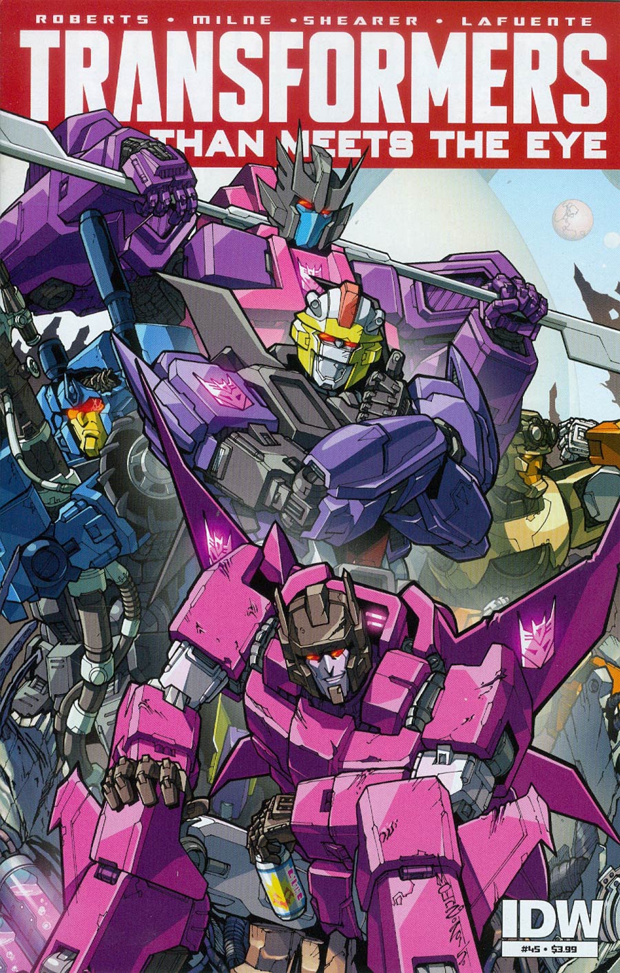 Transformers More Than Meets The Eye #45 Cover A Regular Alex Milne Cover