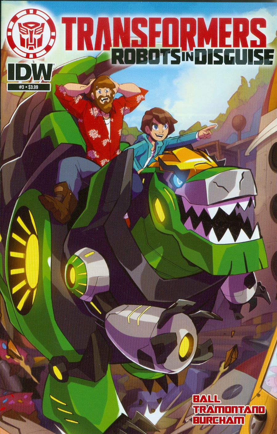 Transformers Robots In Disguise Animated #3 Cover A Regular Priscilla Tramontano Cover