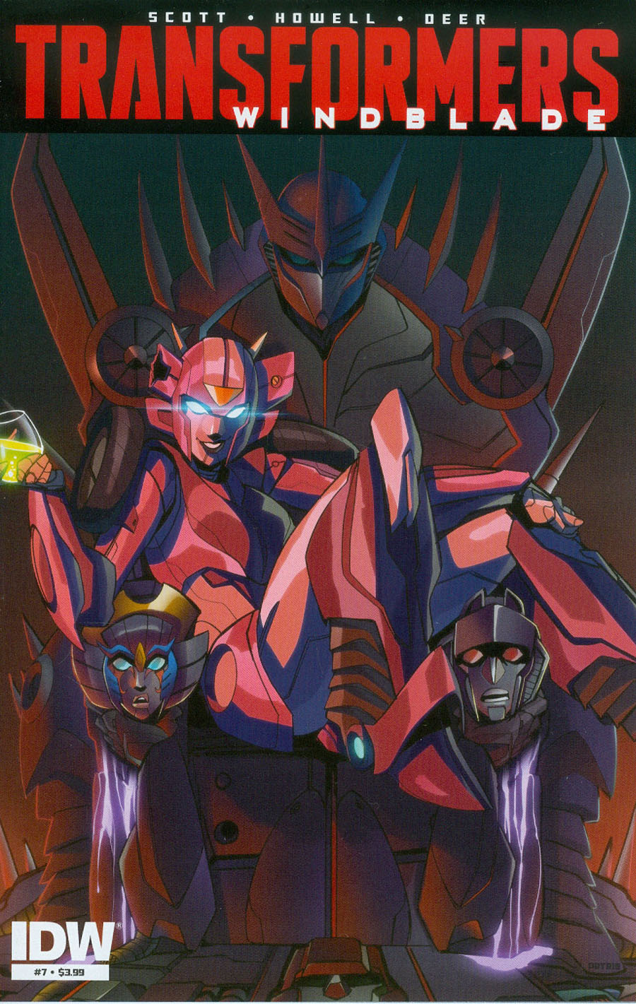 Transformers Windblade Vol 2 #7 Cover A Regular Priscilla Tramontano Cover