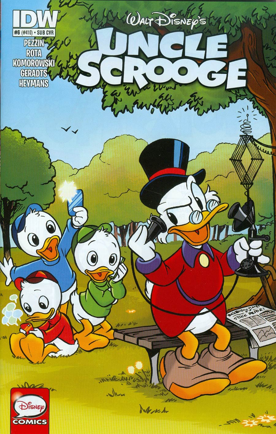 Uncle Scrooge Vol 2 #6 Cover B Variant Amy Mebberson Subscription Cover